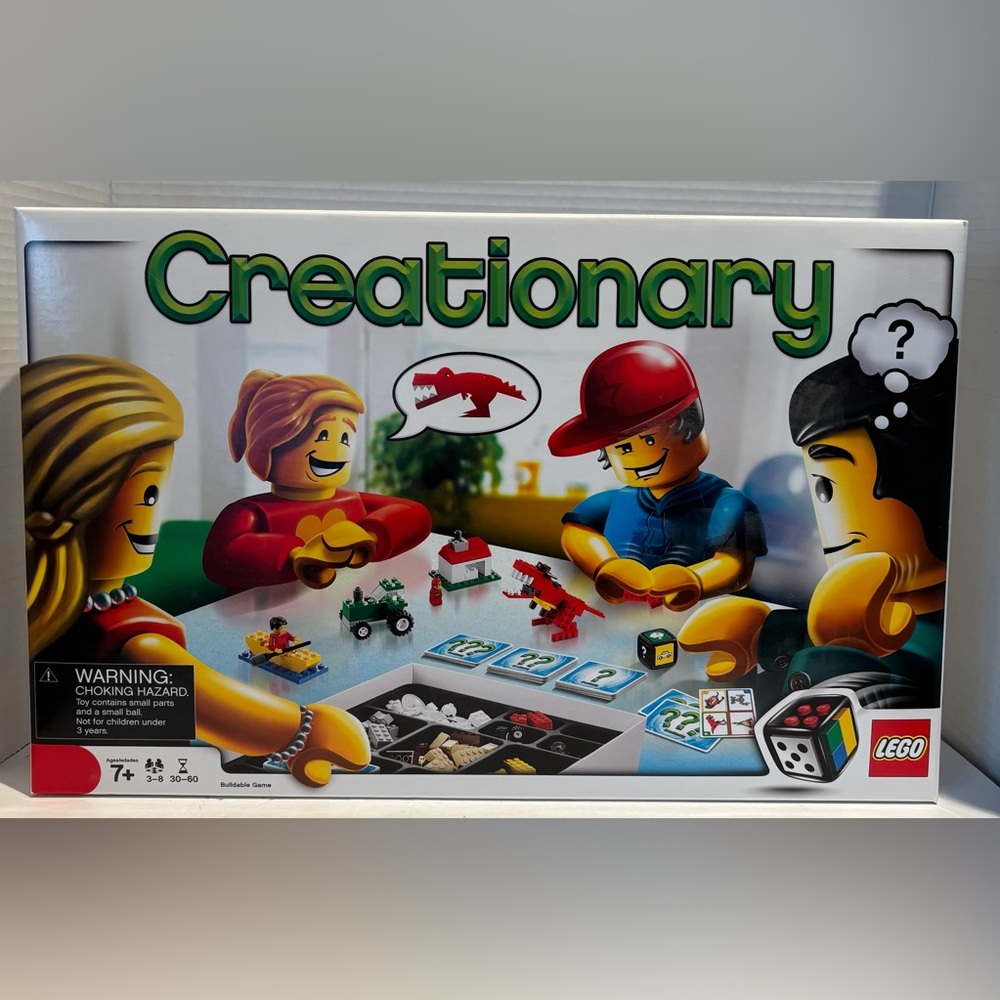 Lego Creationary Game 3844 Retired * Discontinued New Sealed